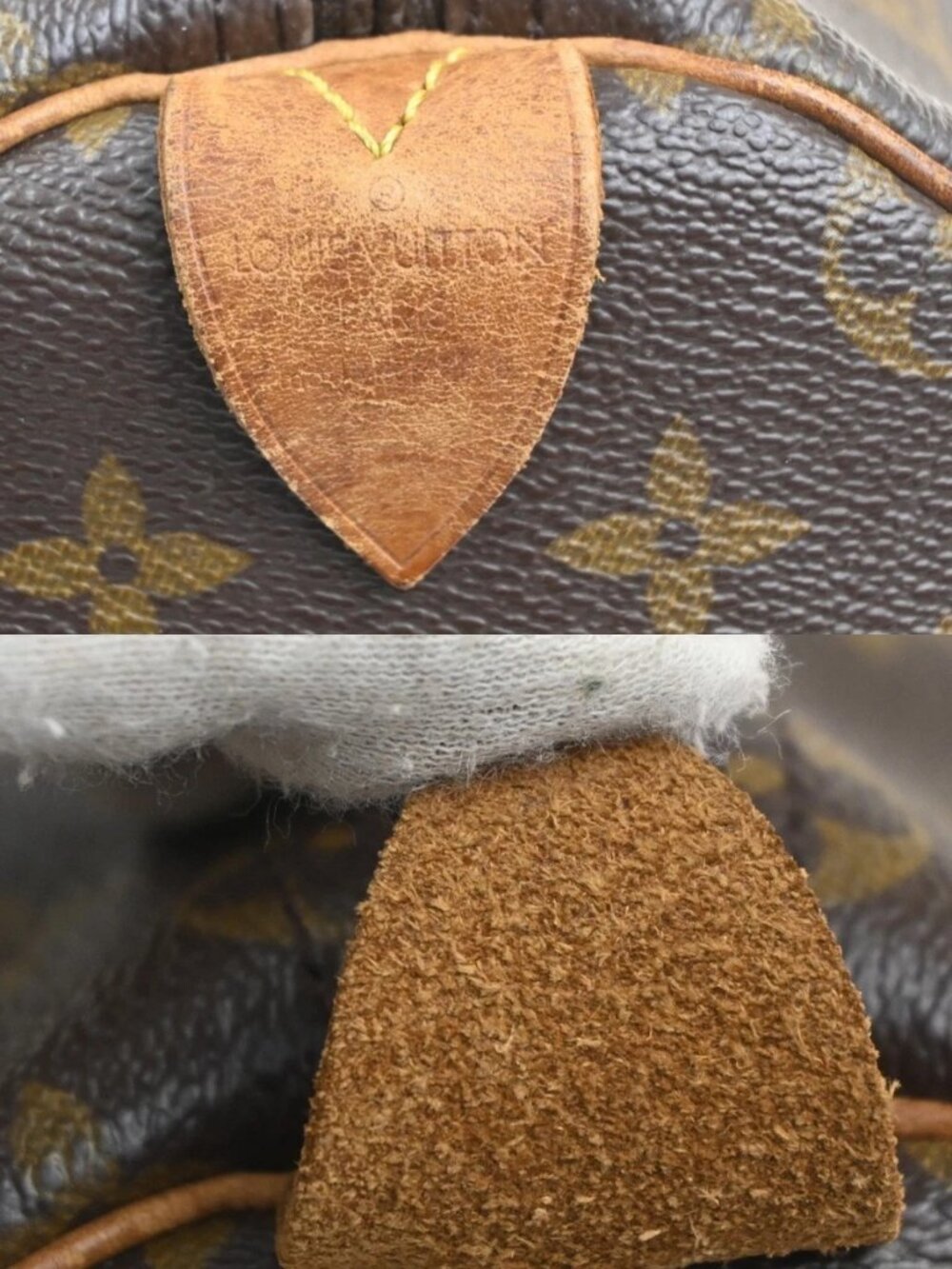 LOUIS VUITTON Keepall 50 Travel Hand Bag Monogram Leather Brown M41426 84MA513 - Picture 7 of 16